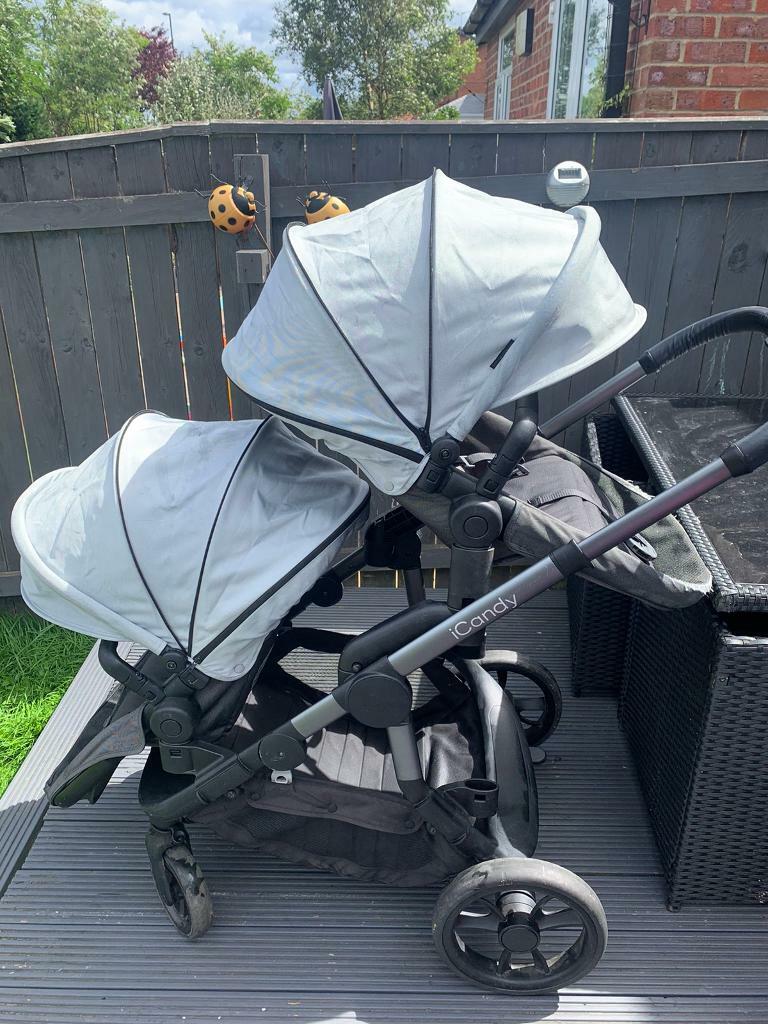 double pram gumtree